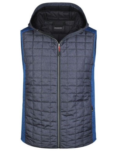DAI-JN768-Mens Knitted Hybrid Vest